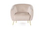 Atelier Del Sofa Sillón Orejero Beige 70x82x82 cm